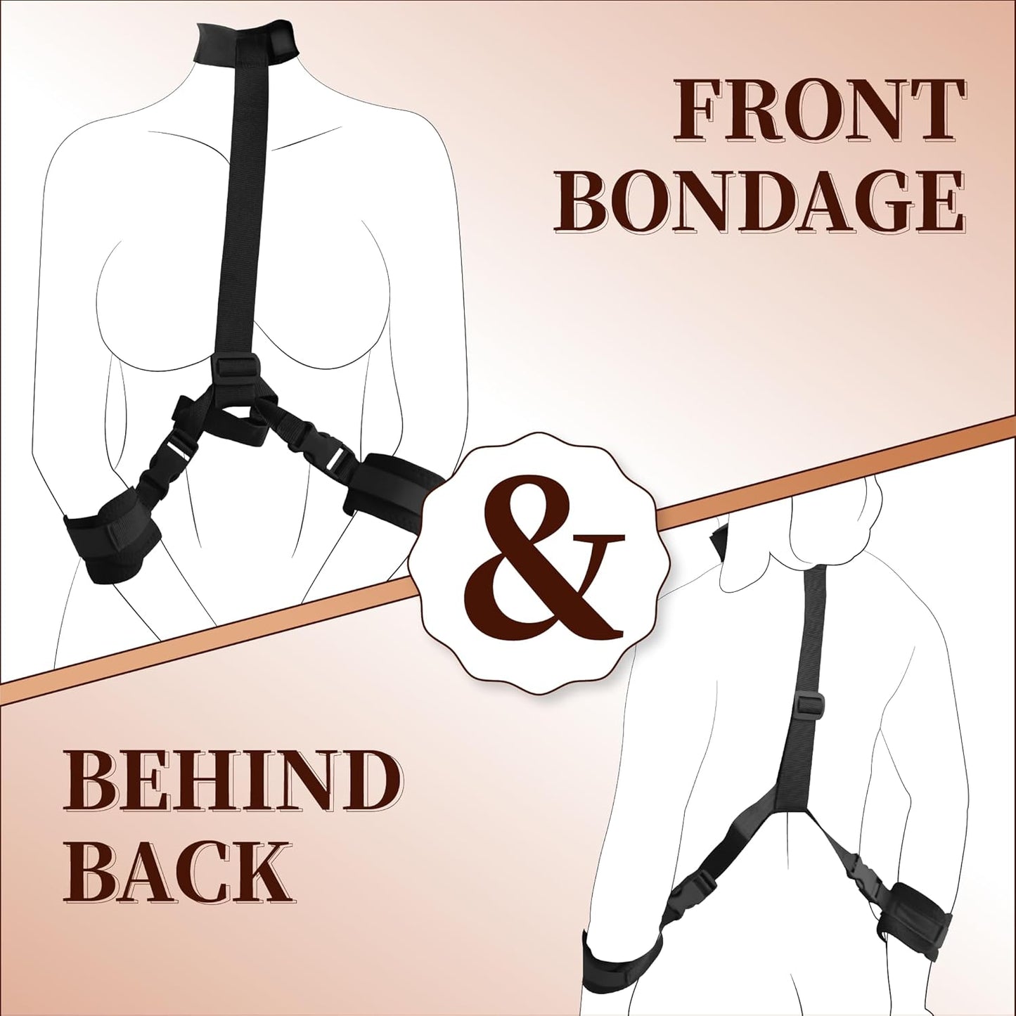 TetheredFlex Beginners BDSM Bondage Kit - SinfulX