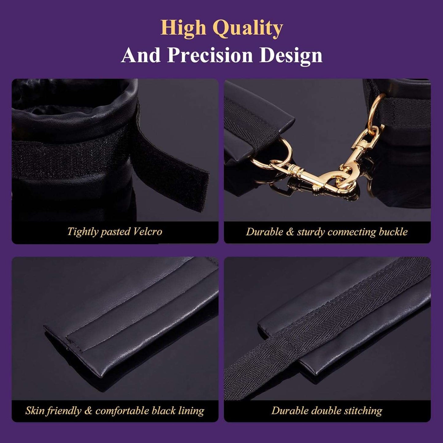 TetheredQuest BDSM Bondage Restraints Set - SinfulX