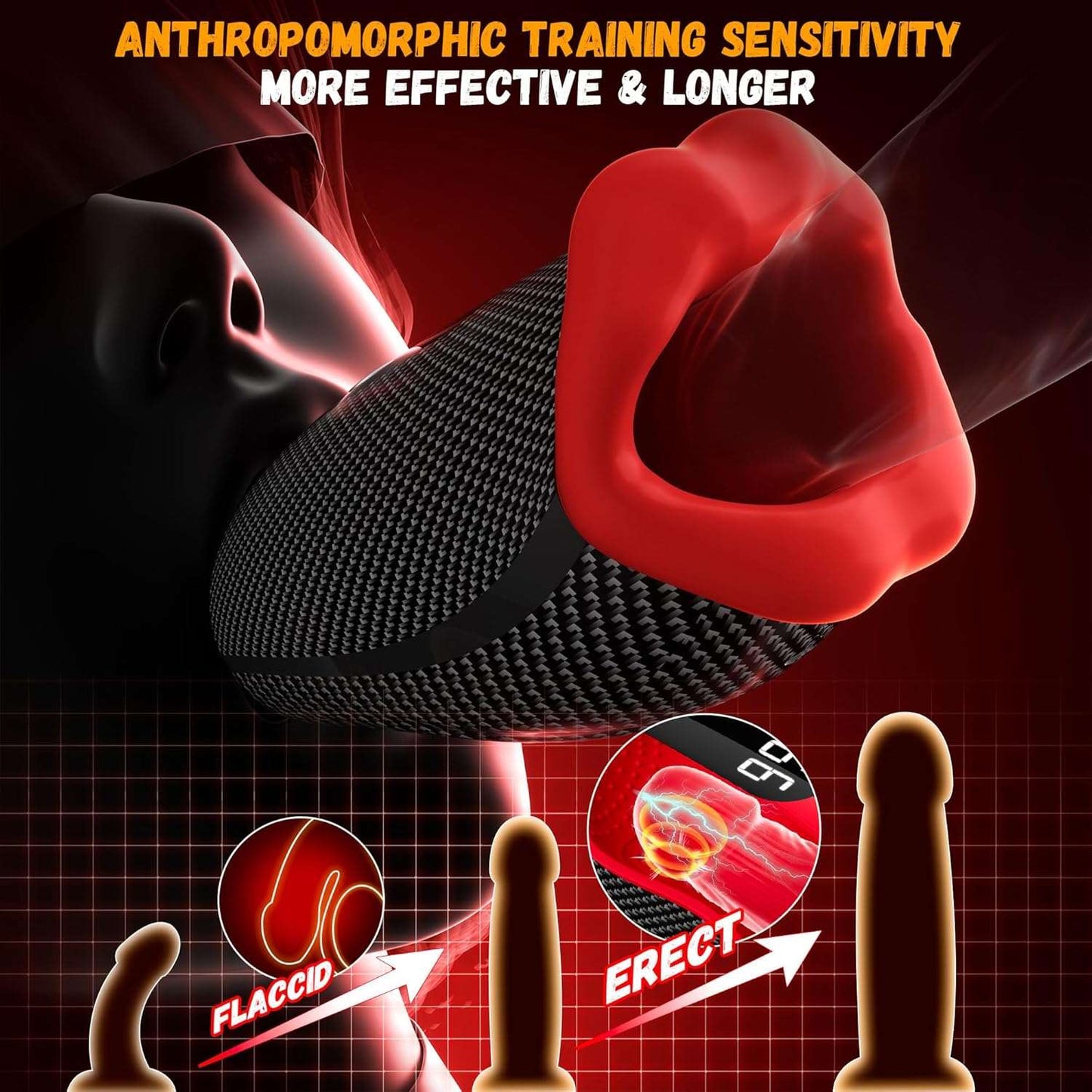 ThroatEmbrace Deep Throat Remote Control Masturbator Vacuum - SinfulX