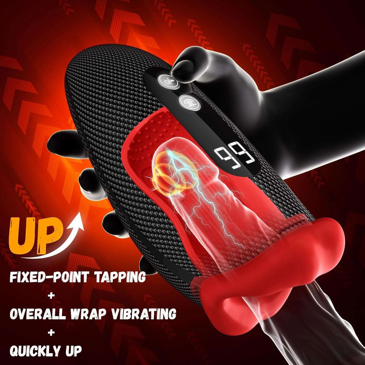 ThroatEmbrace Deep Throat Remote Control Masturbator Vacuum - SinfulX