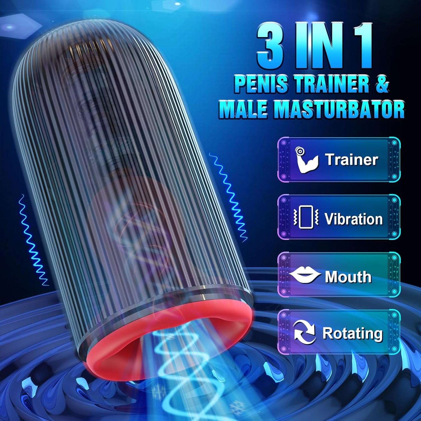 ThrustCore Rotating Male Stroker - SinfulX