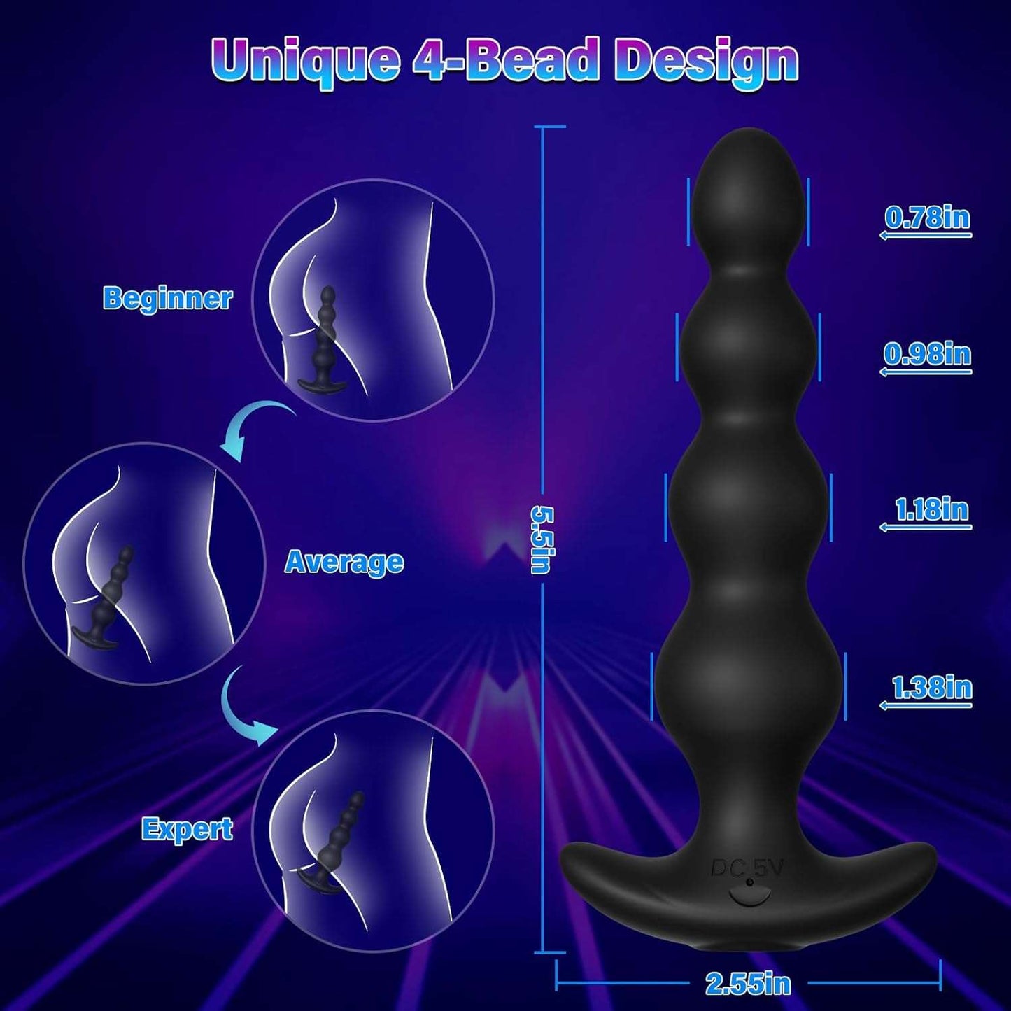 ThrustLink App Control Anal Beads Prostate Massager - SinfulX
