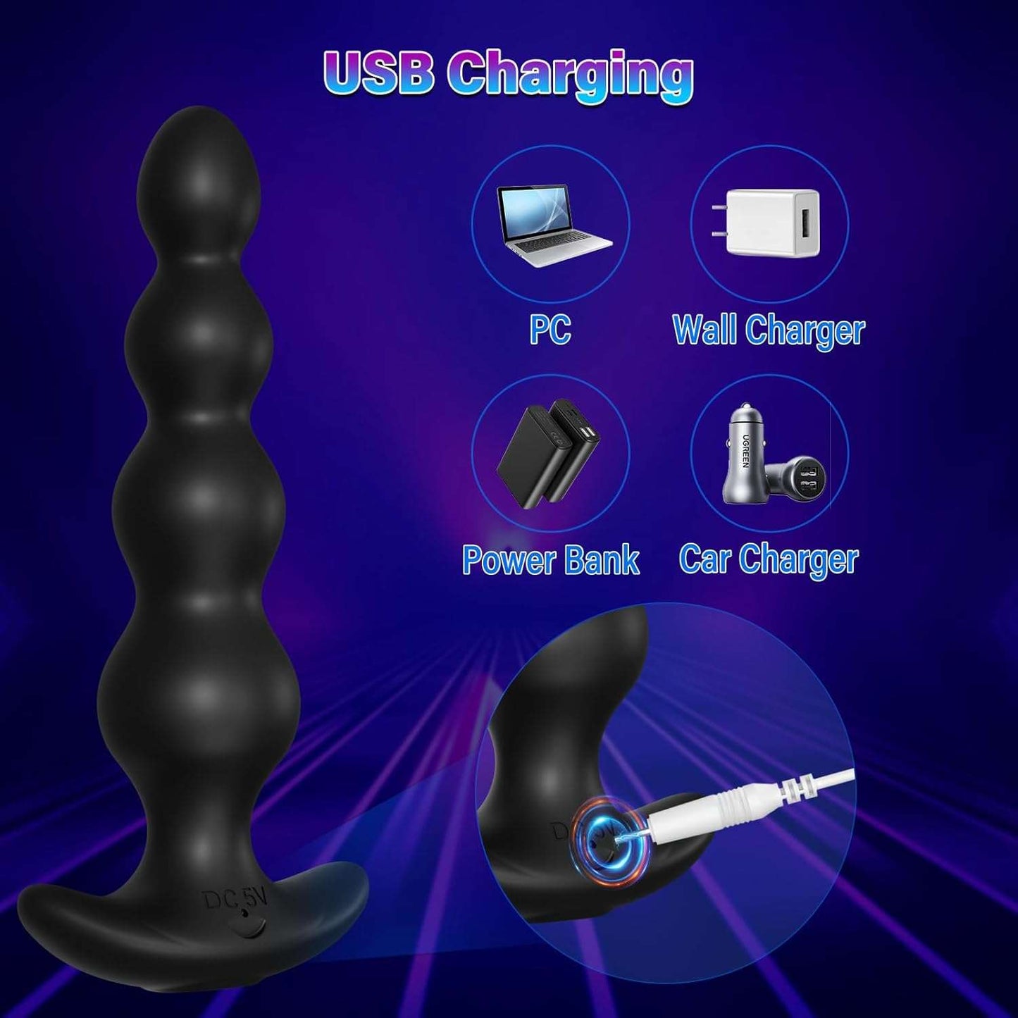 ThrustLink App Control Anal Beads Prostate Massager - SinfulX