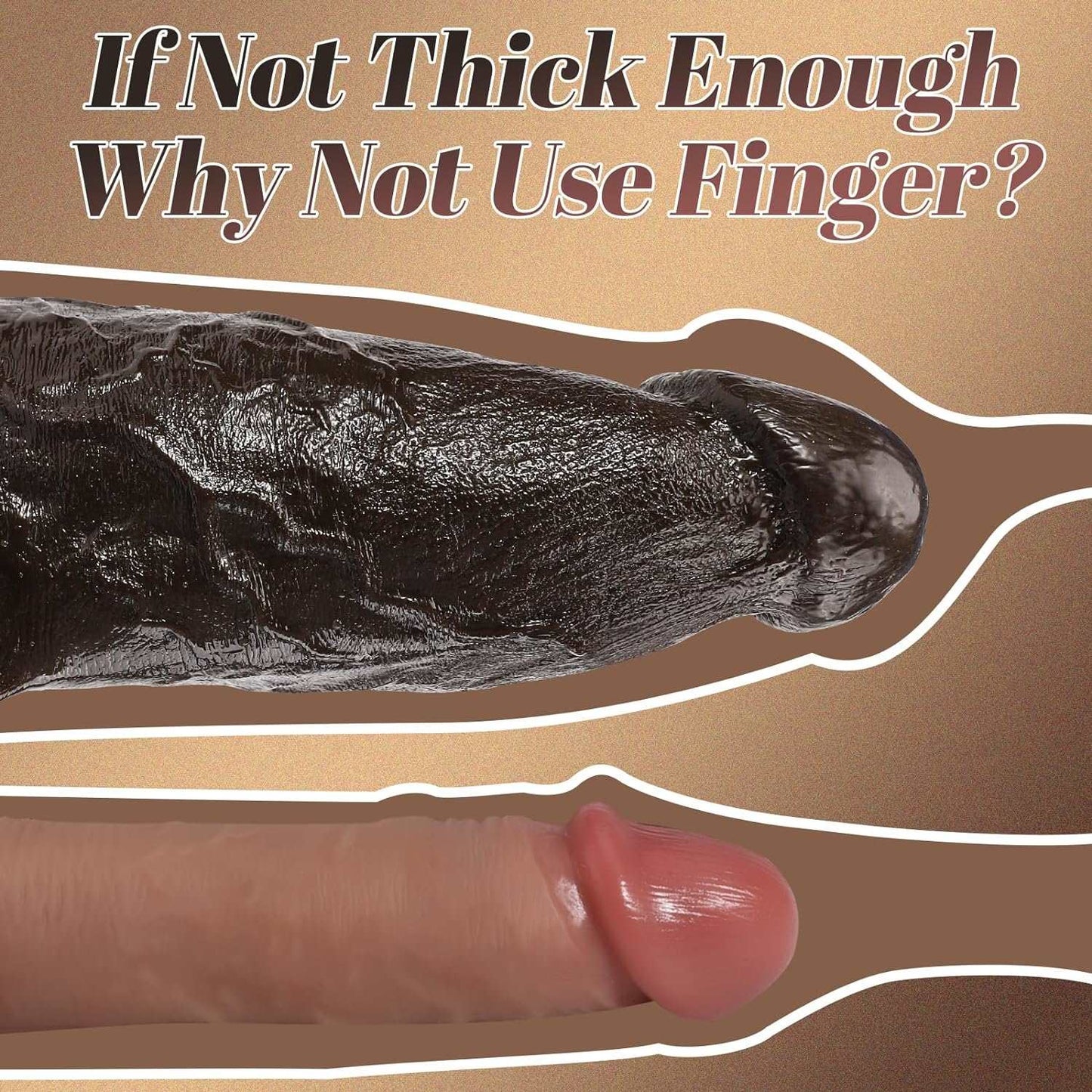 TitanRod Thick Dildo - SinfulX
