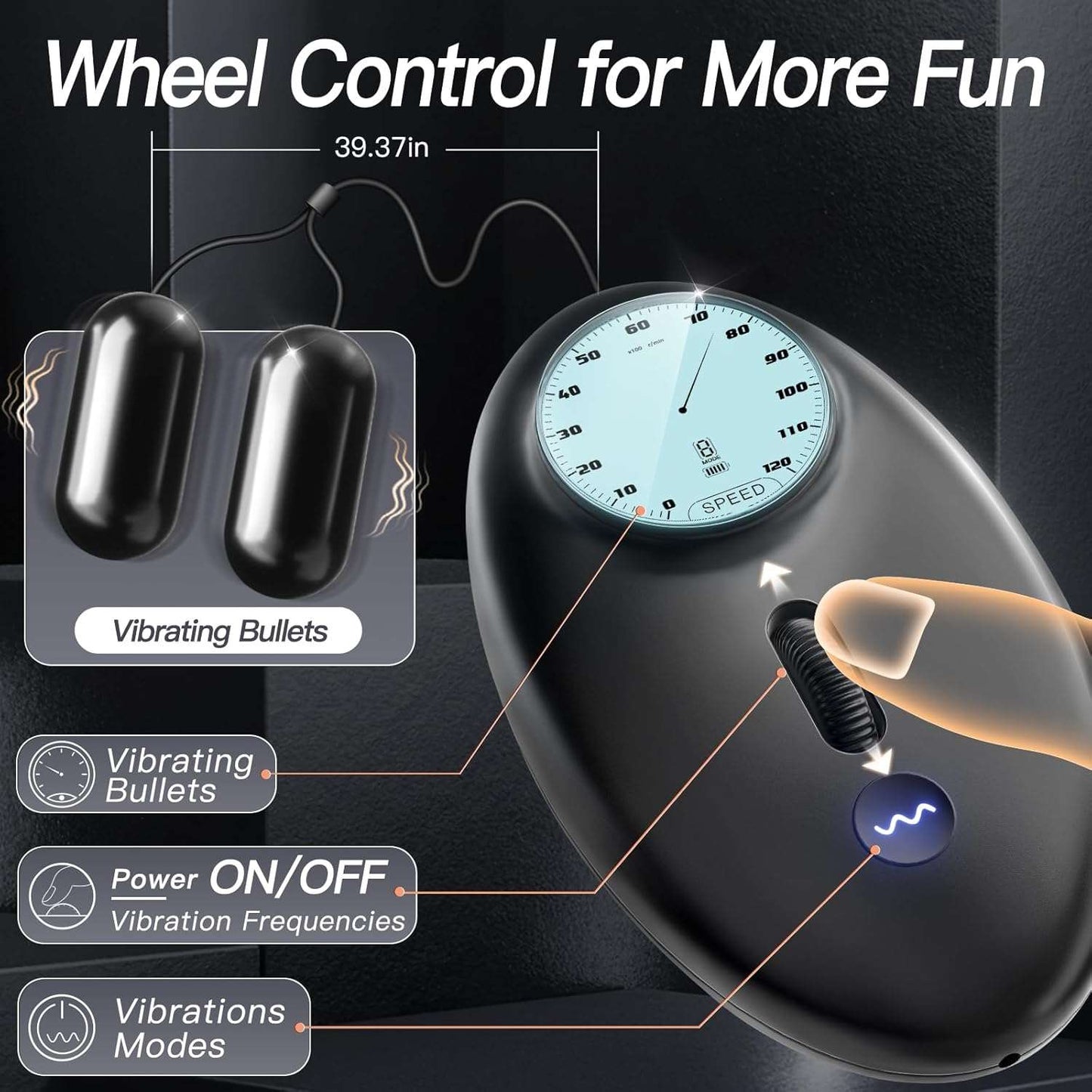TitanStroker 6 - in - 1 Male Vibrating Masturbator - SinfulX