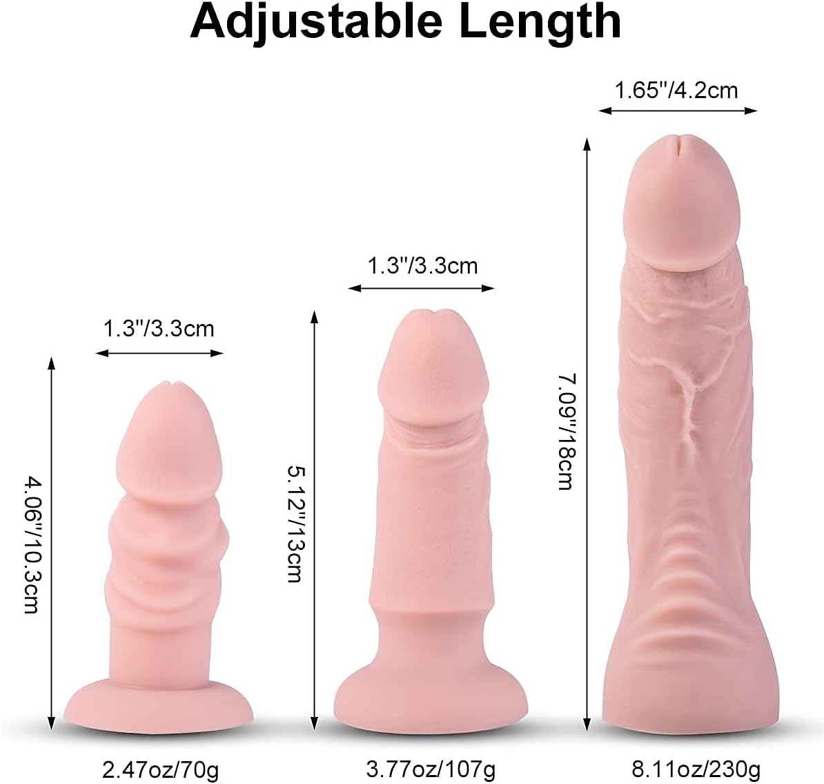 TrinityVibe Triple Dildo Strap-On - SinfulX