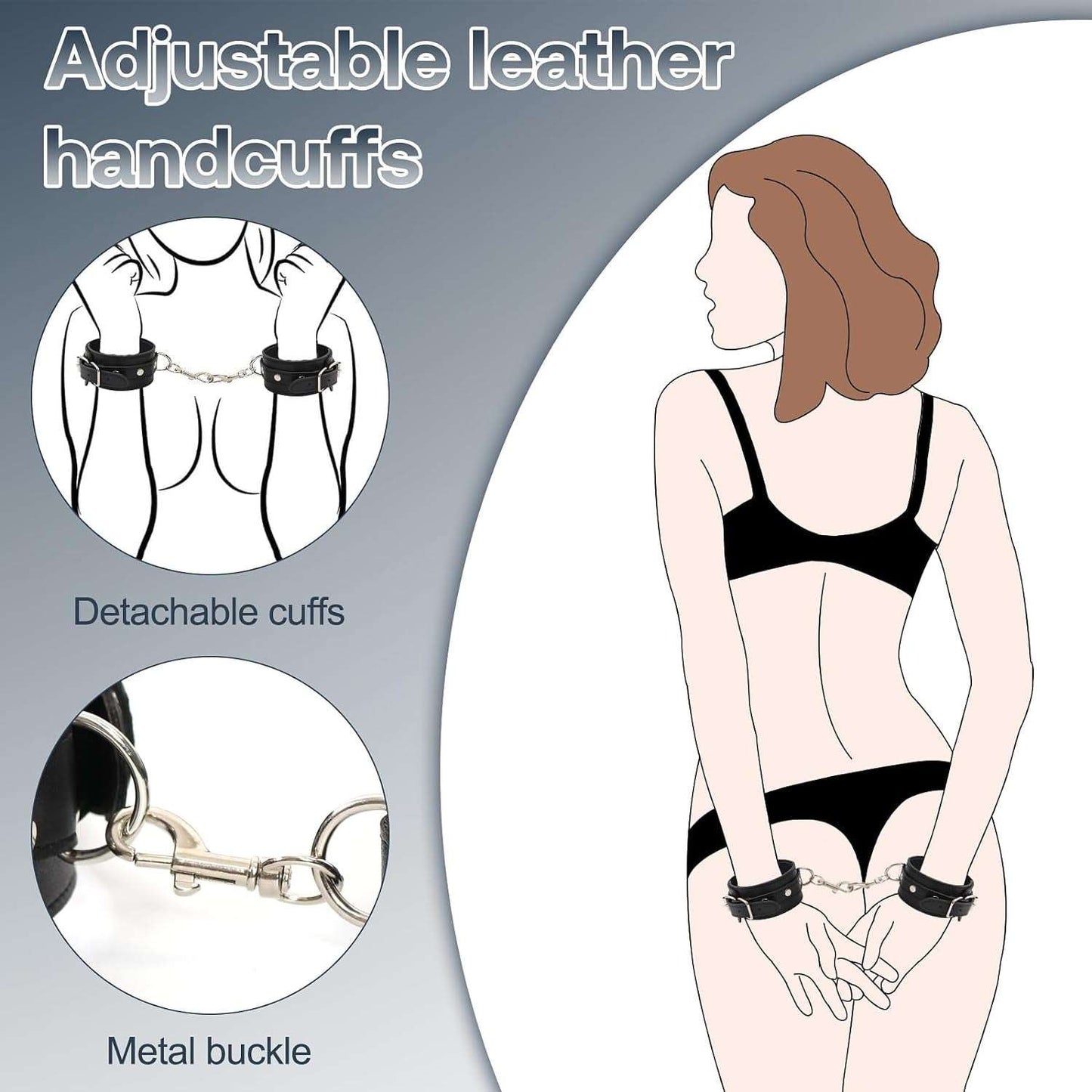TripleTether BDSM Bondage Restraints - SinfulX
