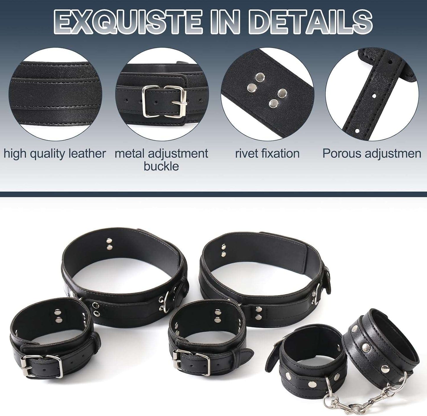 TripleTether BDSM Bondage Restraints - SinfulX