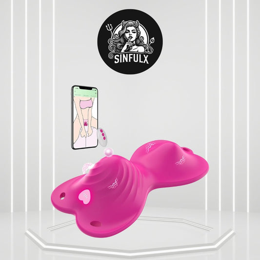 TwinPulse Remote Control Clit Stimulation Saddle Vibrator - SinfulX
