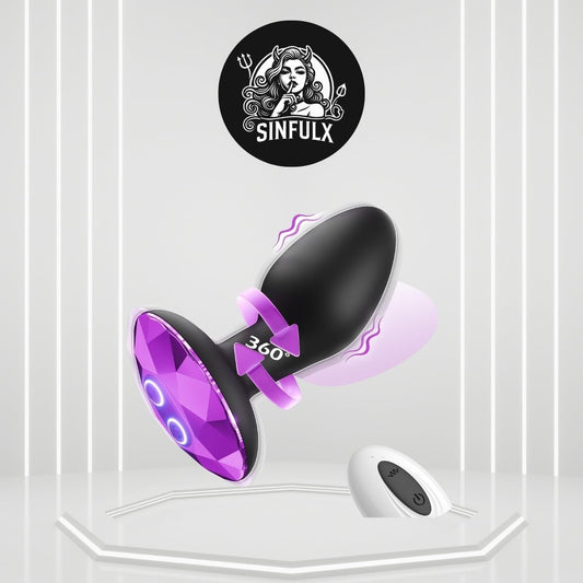 TwistMotion Remote Control Butt Plug - SinfulX