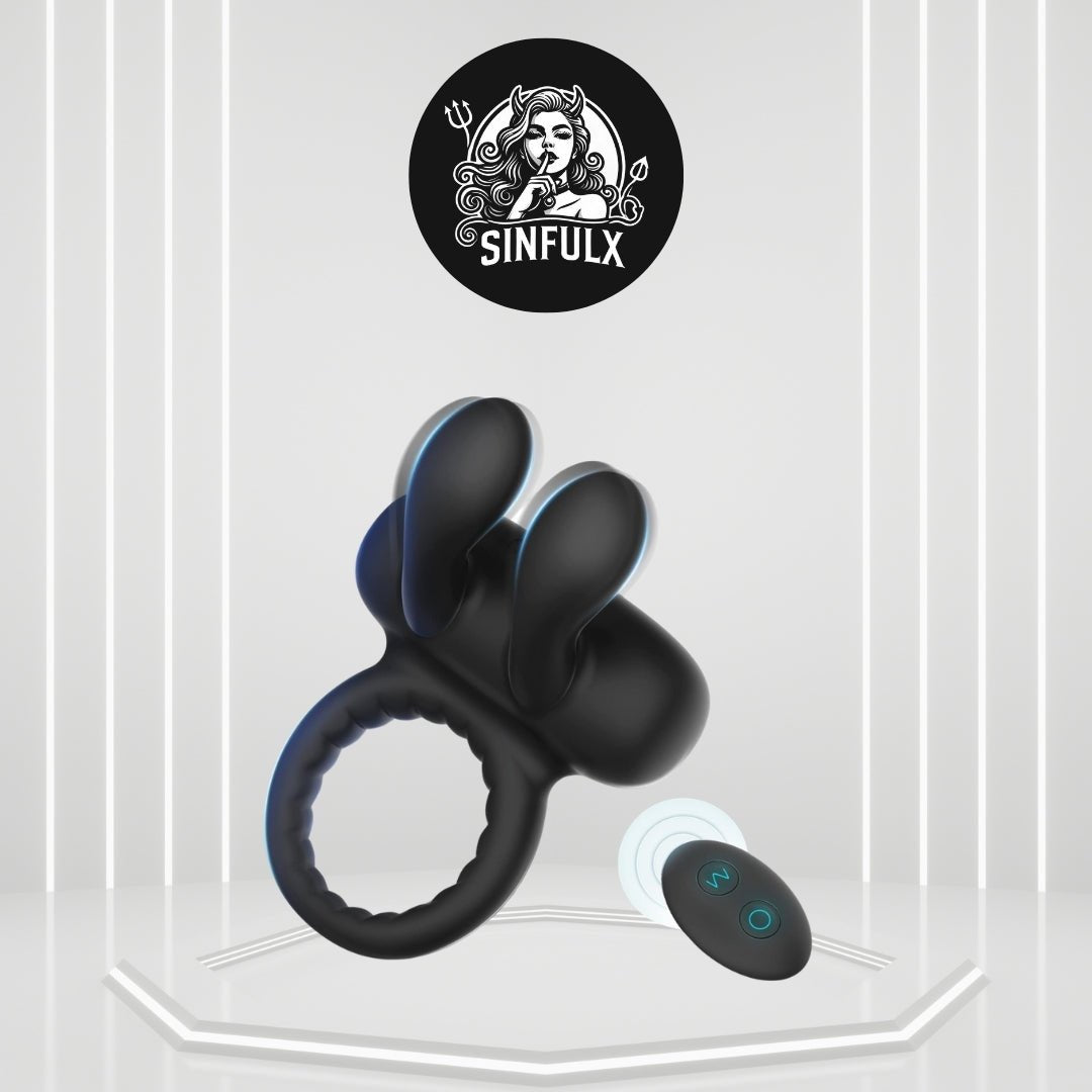UnifiedVibes Clitoral Massager Penis Ring - SinfulX