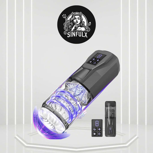 VeloChamber Climax Male Masturbator - SinfulX