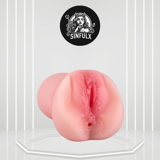 VeloGrip Pussy Anus Chamber Masturbator - SinfulX