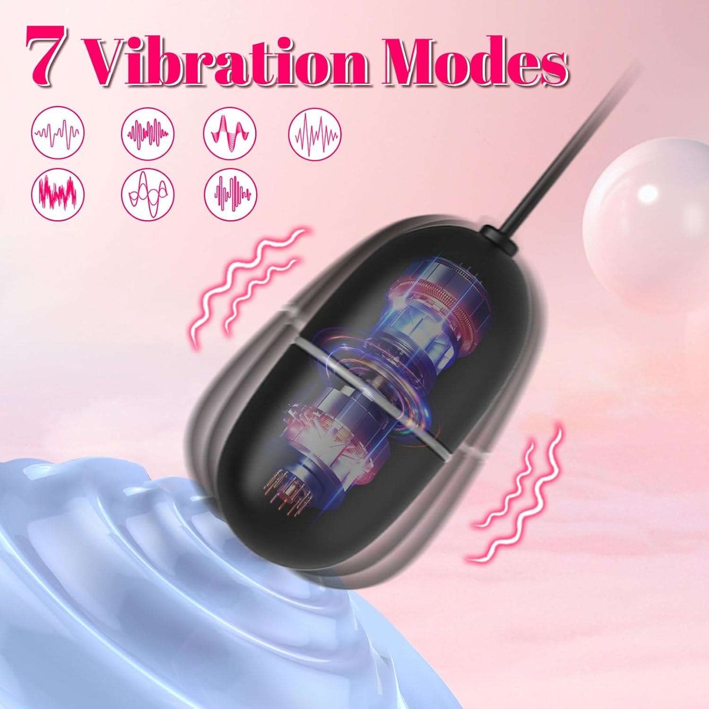 VibeHalo Kegel Exerciser Bullet Vibrator - SinfulX