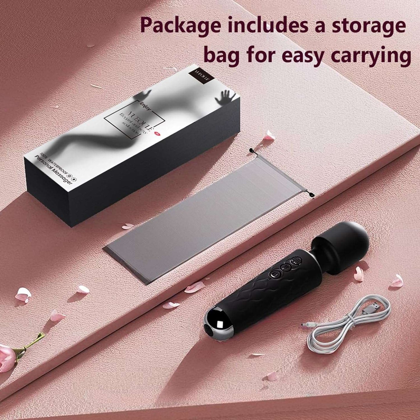 VibeJourney Ultimate Clit Stimulation Wand Vibrator - SinfulX