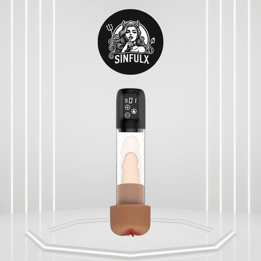 VibeLift Male Training Pussy Chamber Penis Pump - SinfulX