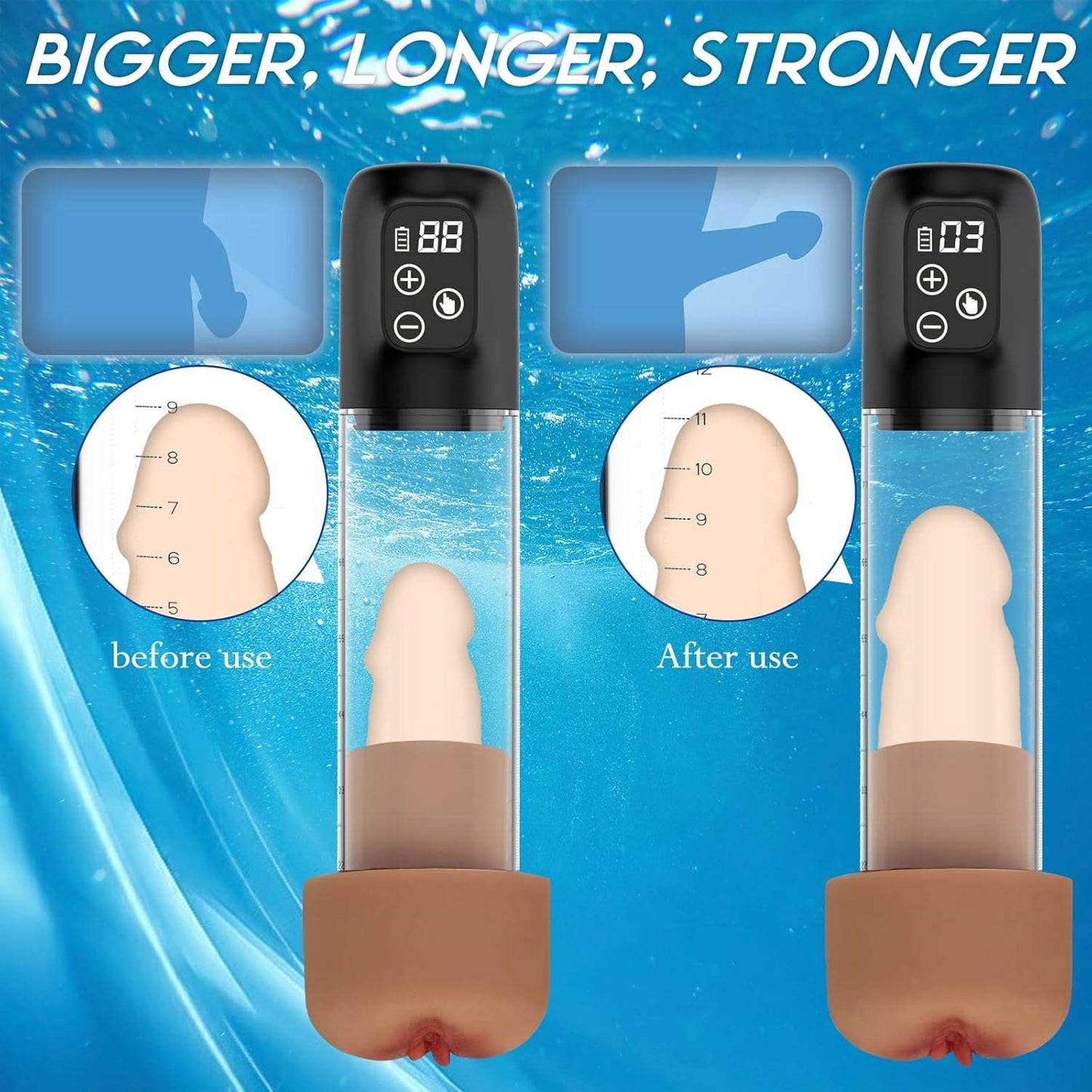 VibeLift Male Training Pussy Chamber Penis Pump - SinfulX