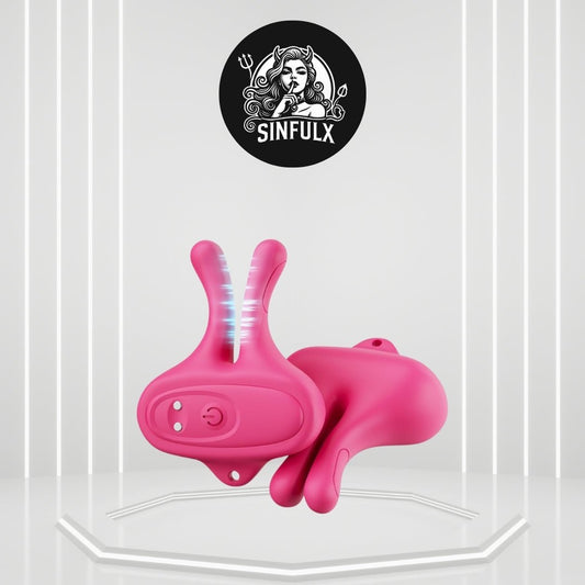 VibrantHold Bullet Vibrator Nipple Stimulators - SinfulX