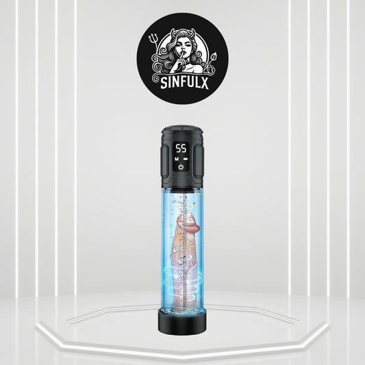 VortexGrip Automatic Water Stimulation Masturbator - SinfulX