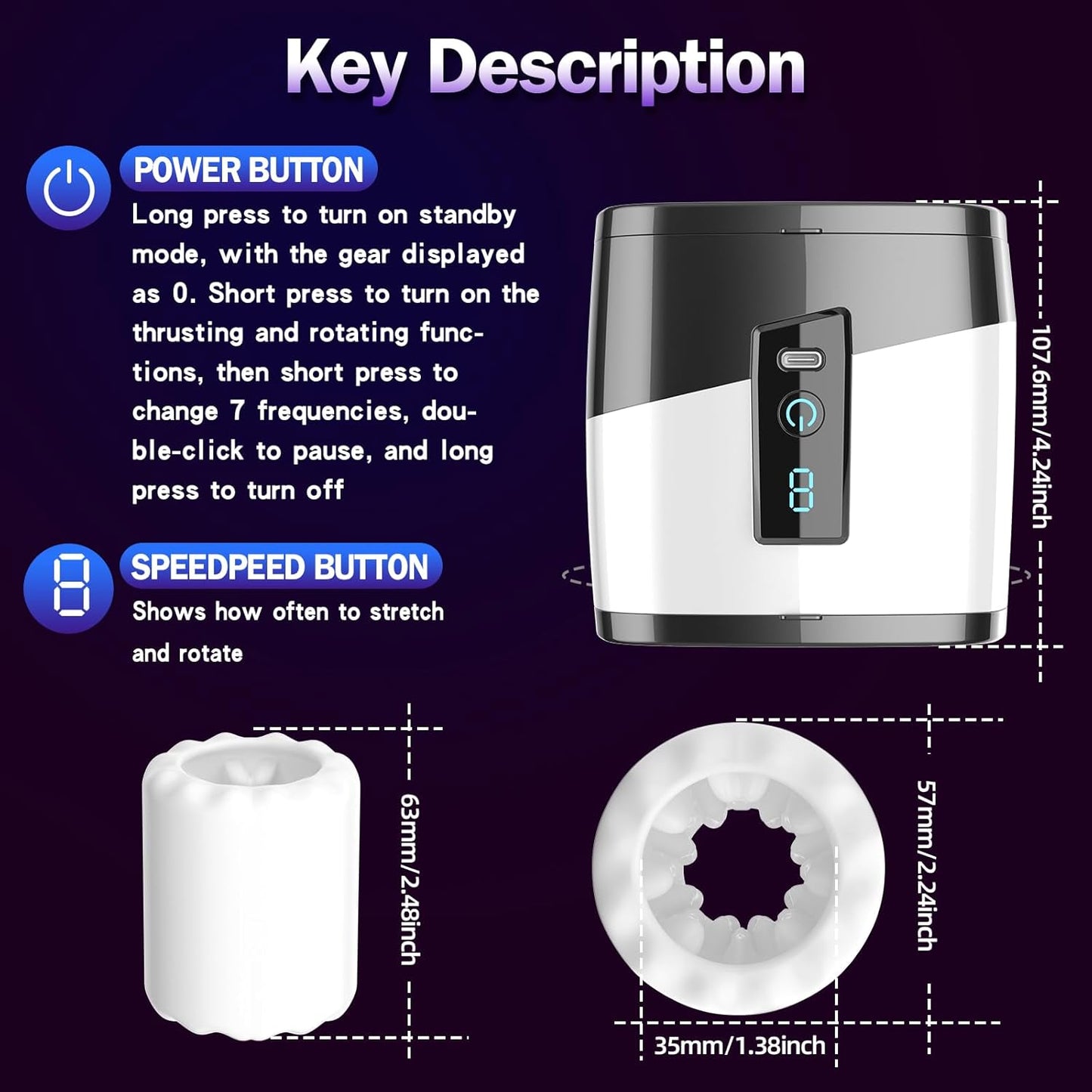 VortexRitual Powerful Rotating Masturbator - SinfulX