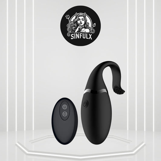 Wireless Remote Control Silicone Bullet Egg Vibrator - SinfulXEgg Vibrator