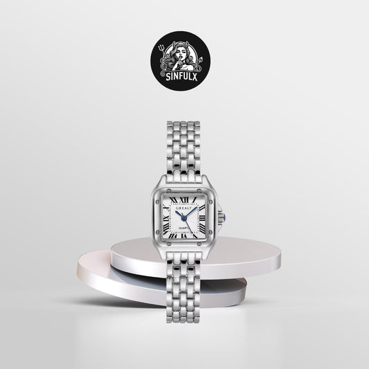 Women’s Luxury Roman Numerals Square Watch - SinfulXWomen's Watch