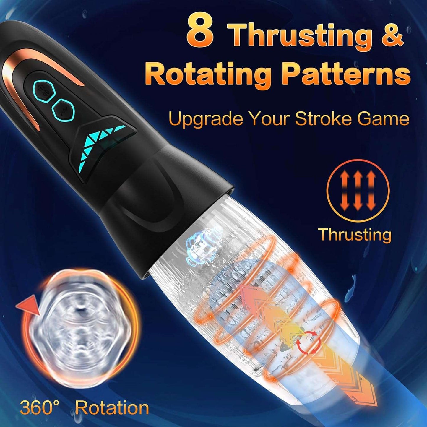 Zenith Max Pleasure Male Masturbator - SinfulX