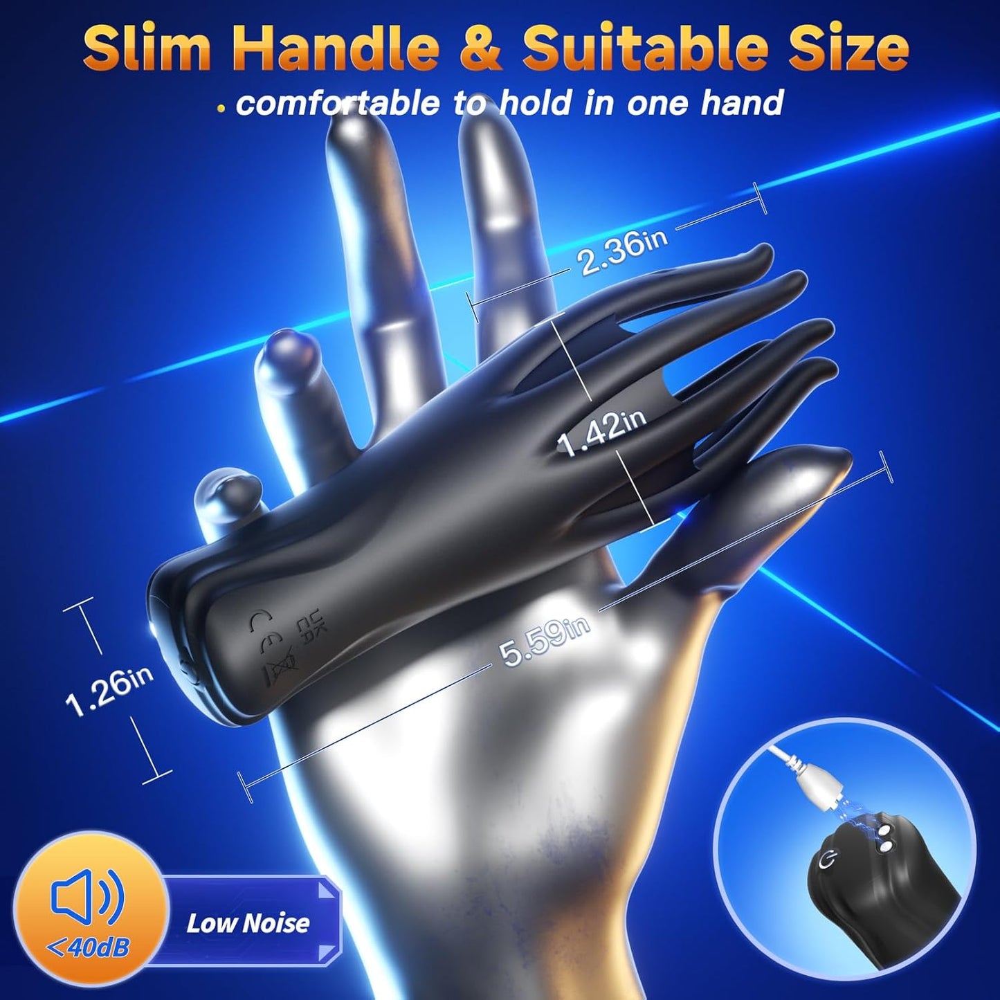 Male Sex Toys for Men Penis Vibrator - Tentacle Vibrator Male Masturbator with 10 Vibrating Training & 360° Wrapped for Glans Nipple Stimulation Sex Toy, Stroker Machine Adult Sex Toys & Games - SinfulX -