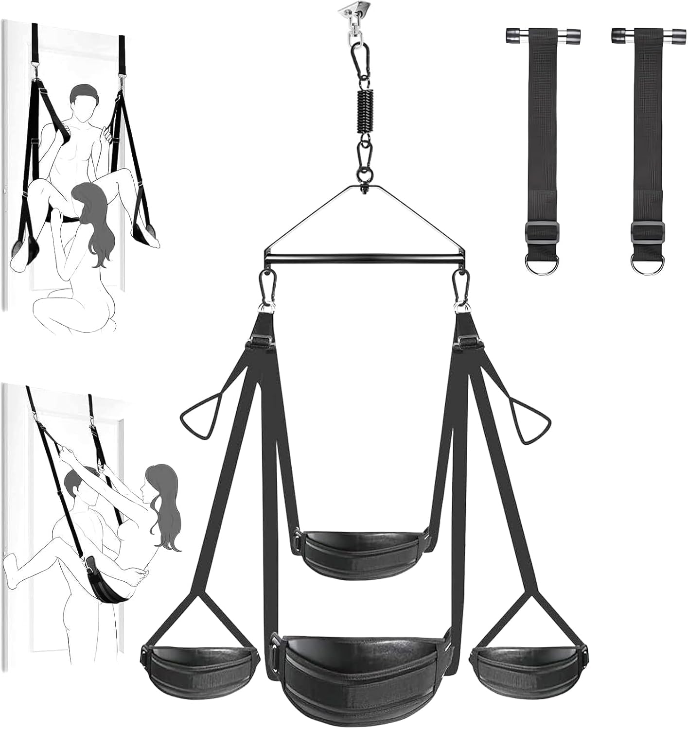 TriVanta 360° Ceiling & Door Sex Swing Kit - SinfulX - Personal Care > Sexual Wellness > Sex Swing