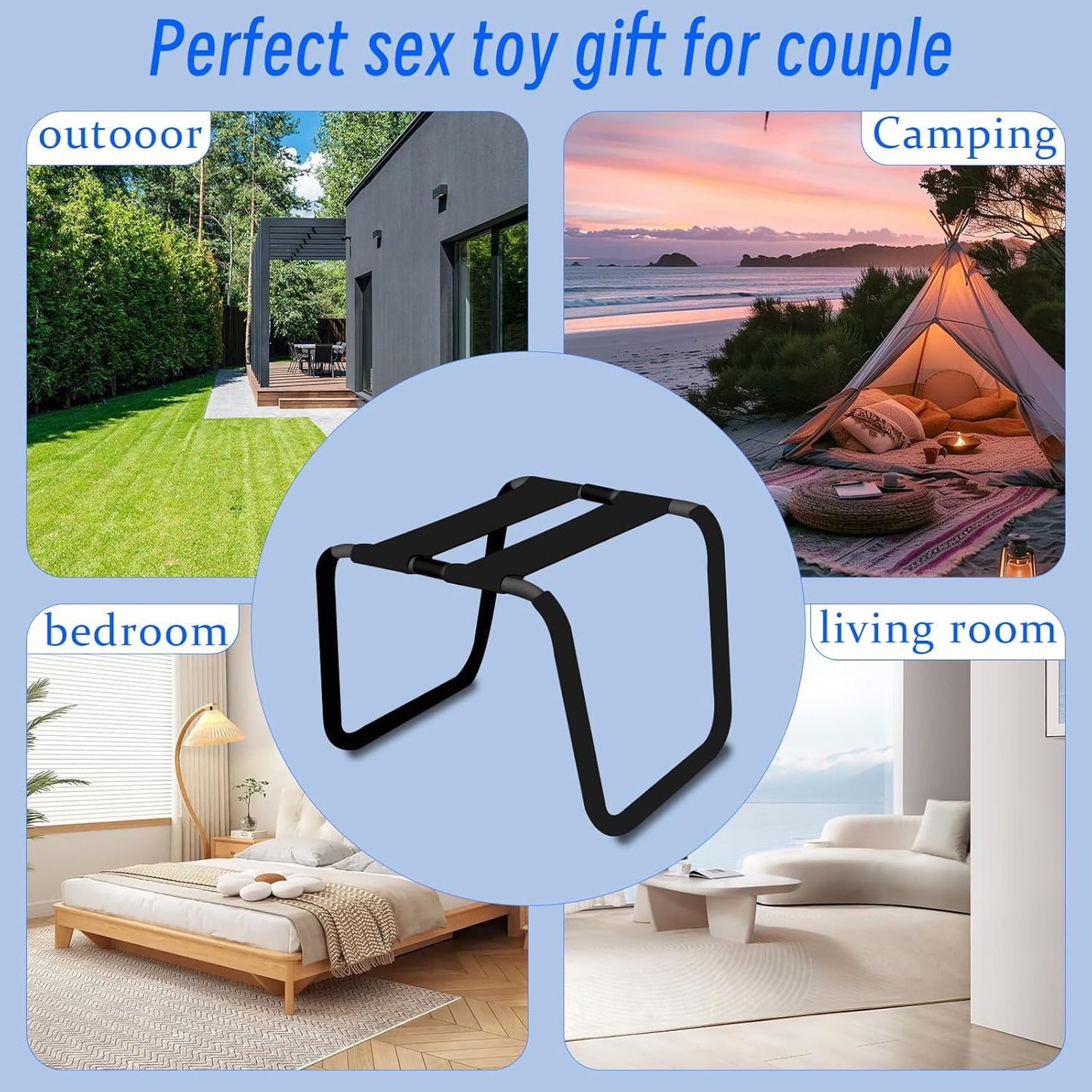 CloudLift Adjustable Sex Stool Position Aid - SinfulX -
