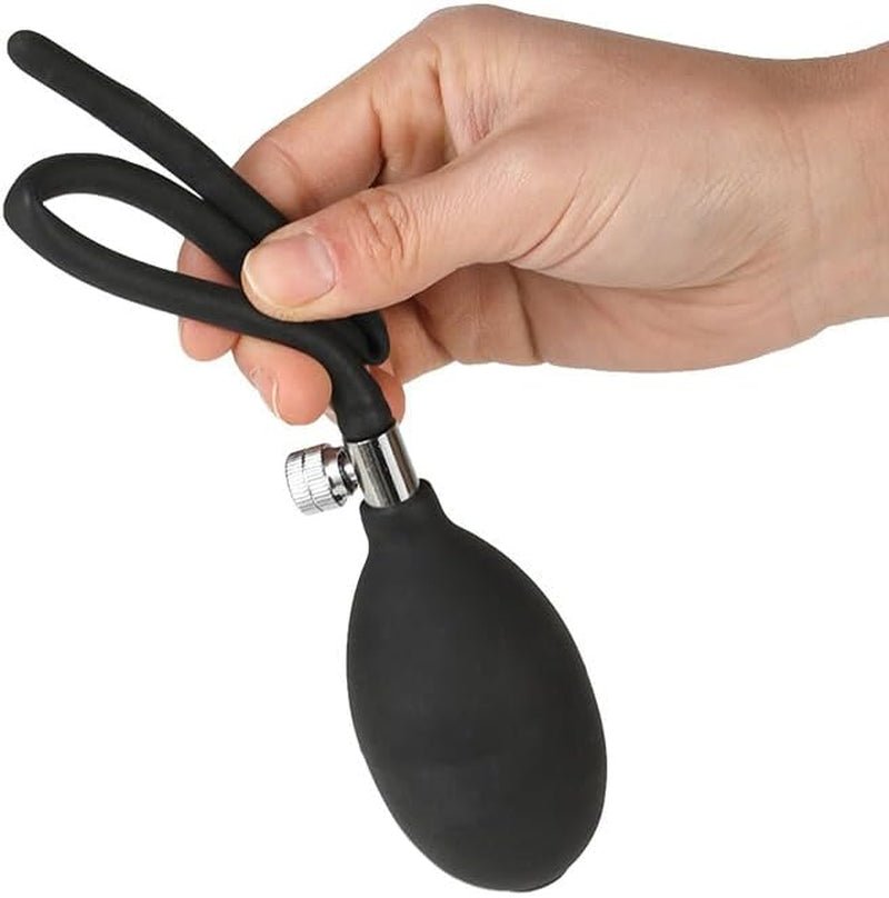 AeroCore Inflatable Urethral Plug Double Ball Dilator - SinfulX - Personal Care > Sexual Wellness > Penis Plug