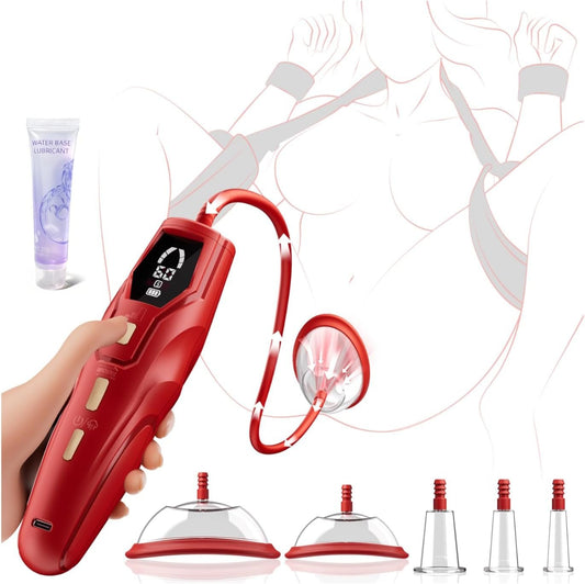 NoctyraX Electric Pussy Pump Digital 5 Cups - SinfulX - Personal Care > Sexual Wellness > Pussy Pump