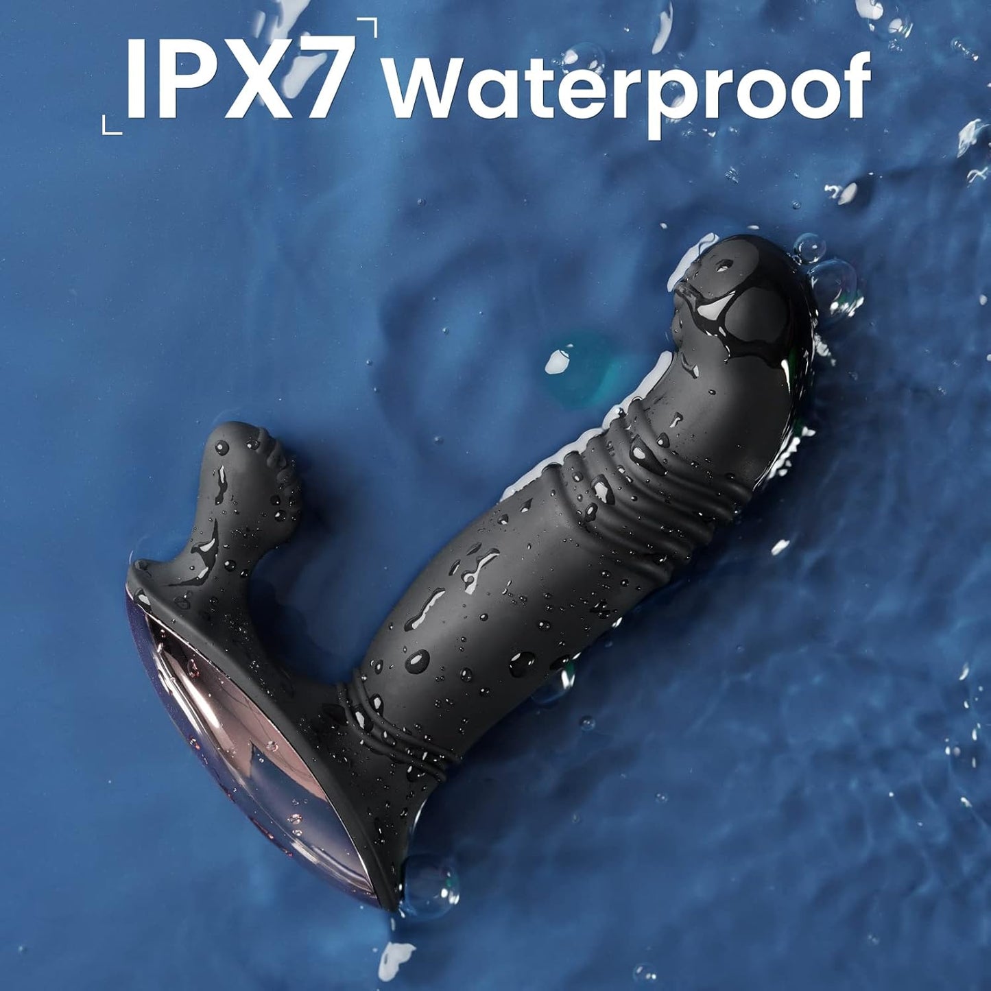 ThrustBead Thrusting Prostate Massager 9 Modes Remote Waterproof - SinfulX - Personal Care > Sexual Wellness > Prostate Massager