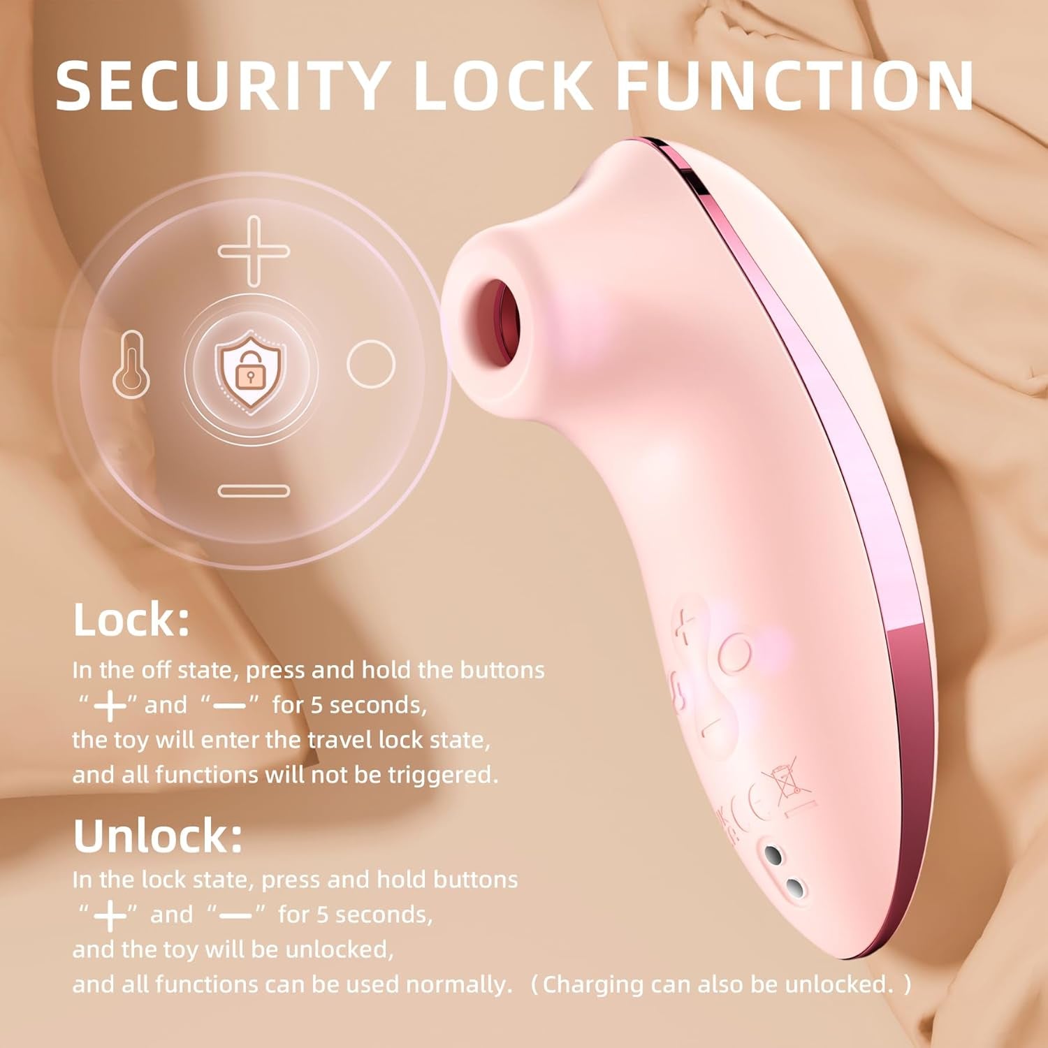 Heated Sucking Vibrator Sex Toys - Rose Sucker APP Remote Control Clitoral Stimulator with 5 * 5 Suction,Waterproof Nipple Massager for Women Female Couples Solo/Partner Play - SinfulX - 