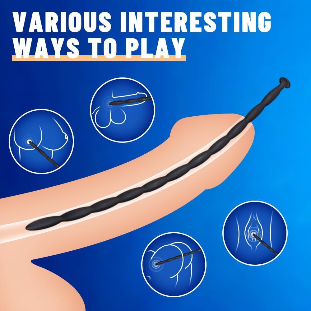 GradusFlex 8PCS Urethral Sounds Silicone Dilator Set - SinfulX - Personal Care > Sexual Wellness > Penis Plug