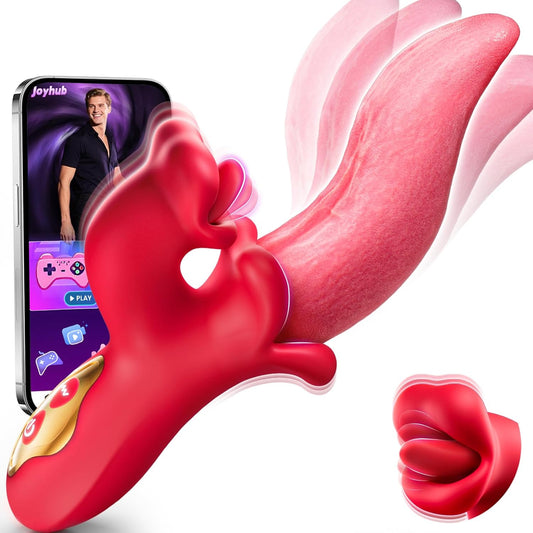 ElyraSwing Tongue Rabbit Vibrator 9 Modes G - Spot Toy - SinfulX - Personal Care > Sexual Wellness > Tongue Vibrator