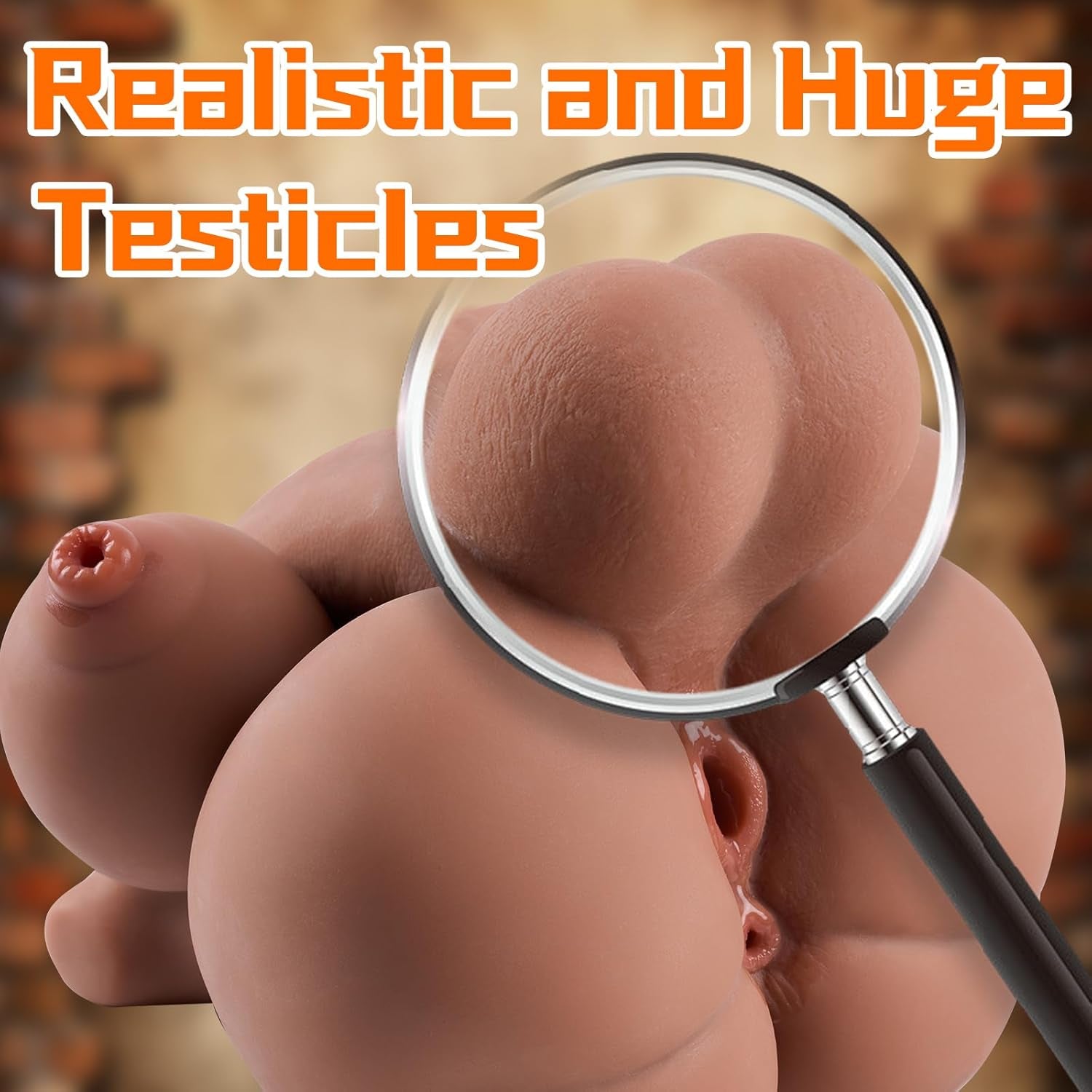 Male Sex Doll Shemale with Thrusting Dildo, Gay Sex Doll Torso Dildo for Men with Big Penis Ass and Tight Anus, Unisex Realistic Sex Dolls Muscle Male Masturbator Stroker Adult Toy for Couple - SinfulX - 