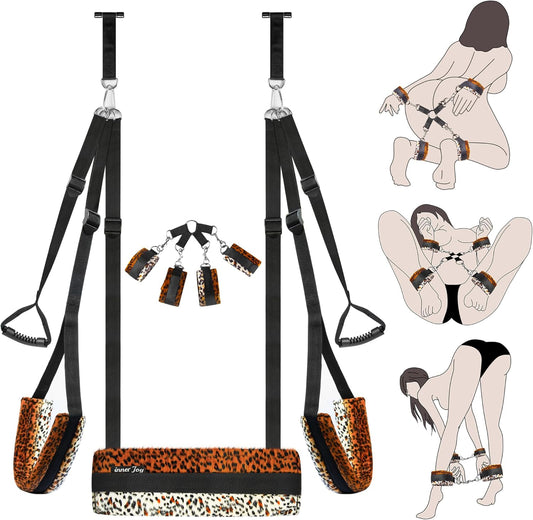 VelarynX Door Sex Swing Adjustable Cushion 330lb - SinfulX - Personal Care > Sexual Wellness > Sex Swing