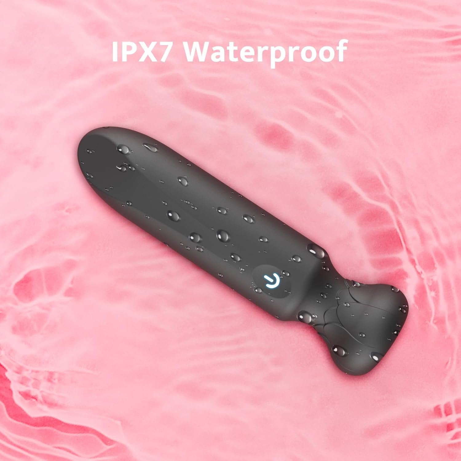 MidnightLuxe Bullet Vibrator 10 Modes Waterproof Silicone Rechargeable - SinfulX - Personal Care > Sexual Wellness > Bullet Vibrator