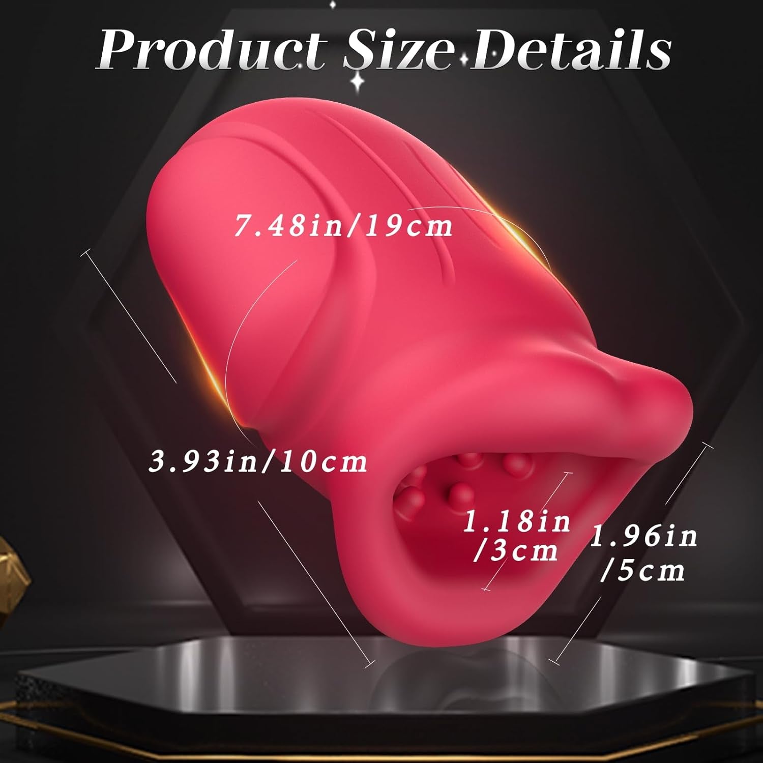 Male Sex Toys for Men - Male Masturbator Penis Vibrator with 10 Vibrating & APP, Mouth Blowjob Stroker Trainer Adult Sex Toys for Prolong Endurance, Pocket Pussy Mens Sex Toy Sex Machine - SinfulX - 