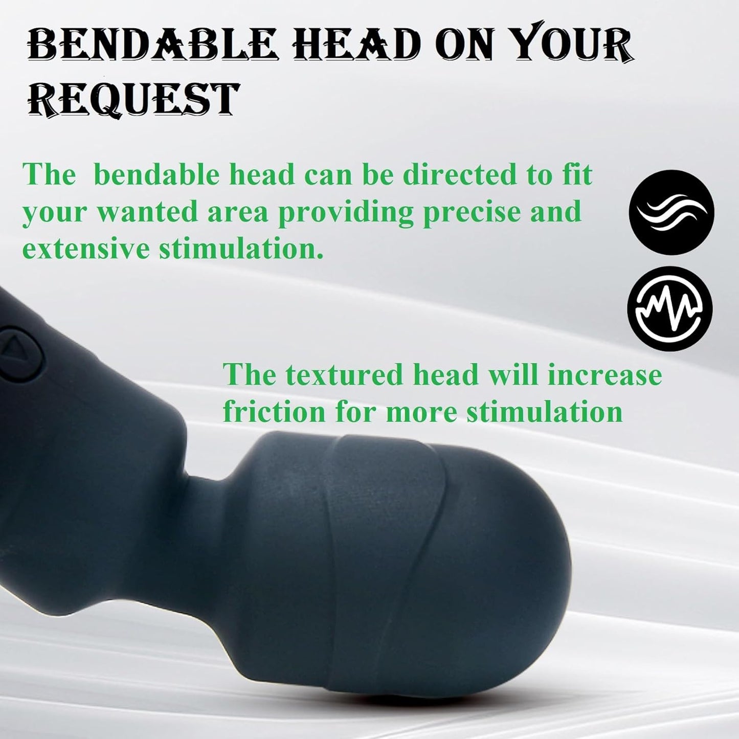 FlexiClimax G - Spot Wand Vibrator 10 Modes 5 Intensities - SinfulX - Personal Care > Sexual Wellness > Wand Vibrator