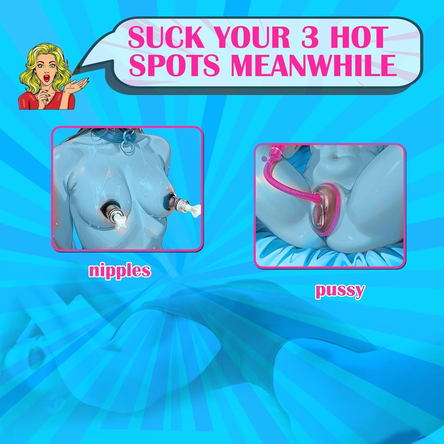 SilvaraX Manual Pussy Pump 4 Cups Kit - SinfulX - Personal Care > Sexual Wellness > Pussy Pump