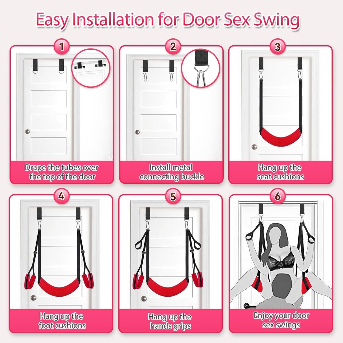 AeroSpin 360° Adjustable Premium Sex Swing - SinfulX - 