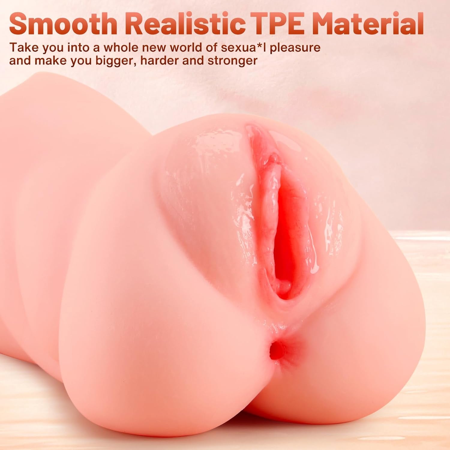 3 in 1 Male Masturbators, Sex Toys for Men, Adult Men'S with 8.6In Sleeve, Double Side Pocket Toy with Realistic 3D Texture, Male Sex Toys for Masturbator - SinfulX - 