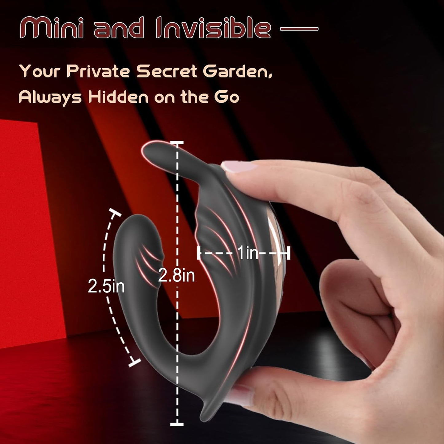 NoirRabbit Rabbit Wearable Couple Vibrator App Control - SinfulX - Personal Care > Sexual Wellness > Panty Vibrator