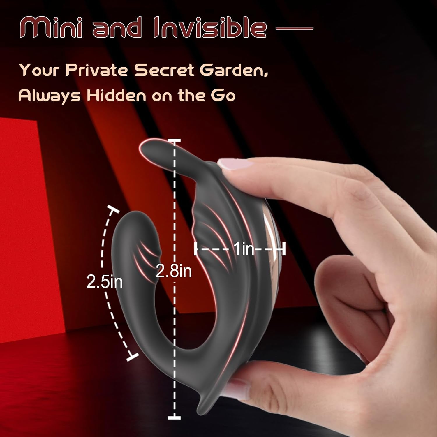 NoirRabbit Rabbit Wearable Couple Vibrator App Control - SinfulX - Personal Care > Sexual Wellness > Panty Vibrator