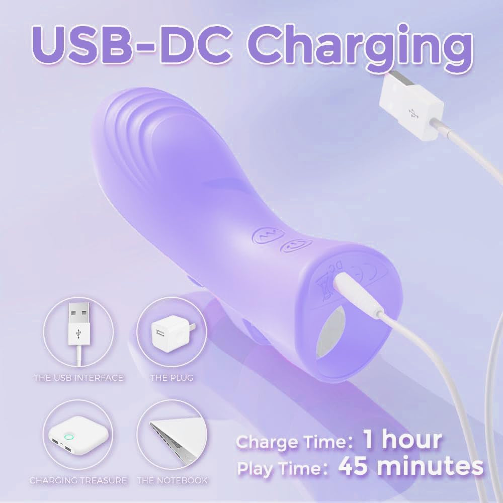 Finger Vibrator APP Remote Control Adult Toys for Women Sex Toys, Mini Vibrator with 10 Vibrations & Heating Clit Nipple G Spot Vibrators, Adult Toy Female Sex Toy Vibrater Couples Sex Toys Vibradores