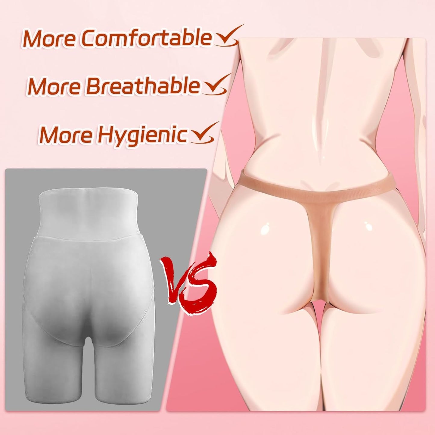 Strap on Dildo Strapon Strap on Harness Lesbian Sex Toys Hollow Dildo Panties Strapon Harness Strapless Dildo Silicone Wearable Dildos High Elasticity Sex Toys for Couples Women - SinfulX - 
