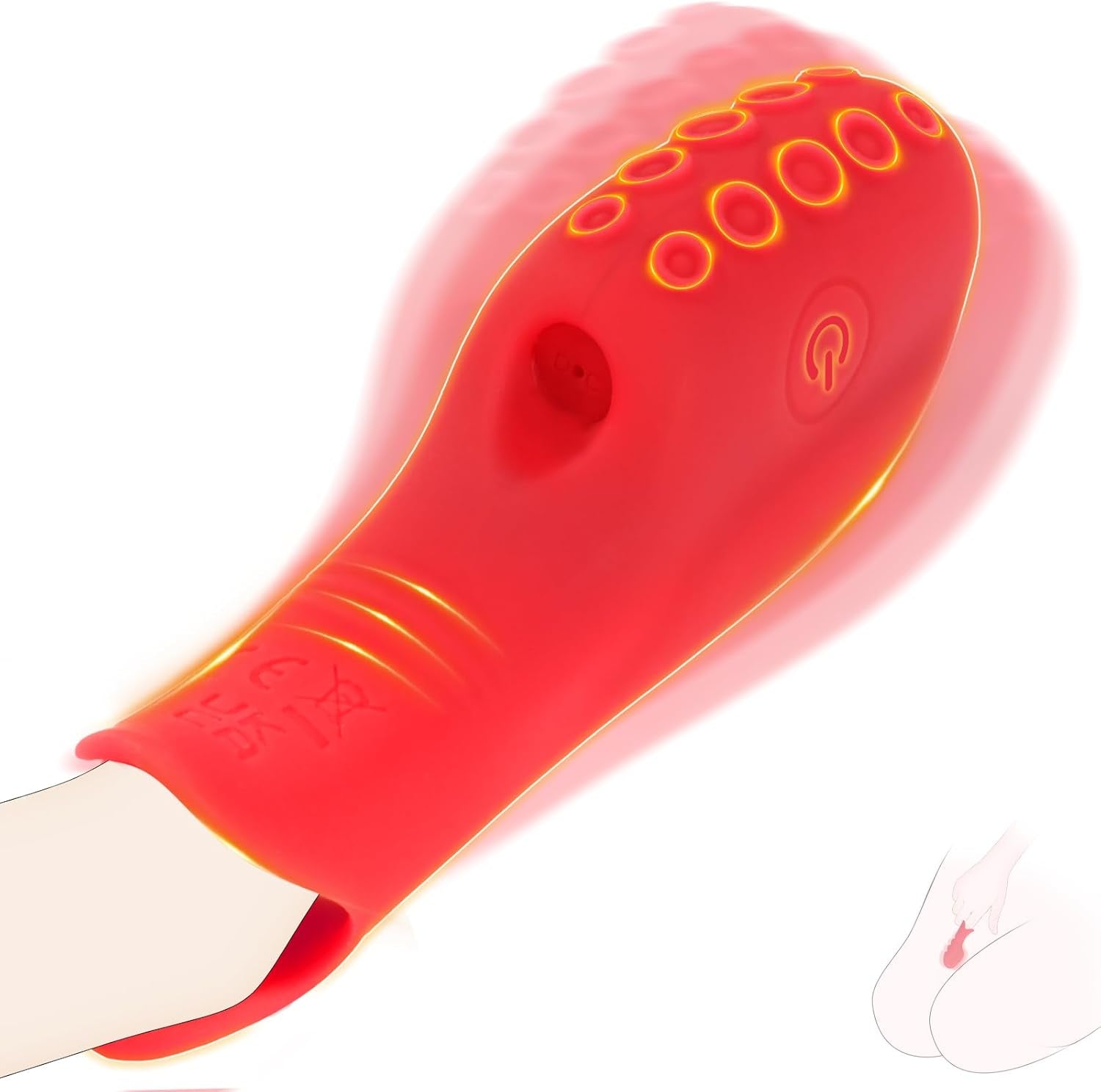 Finger Vibrator Sex Toys for Women- Quiet Pocket Vibrator with 10 Vibrations,G-Spot Clitoral Nipple Stimulator,Sexual Pleasure Tools for Female Mini Finger Vibrator Adult Toy,Solo Couples Play