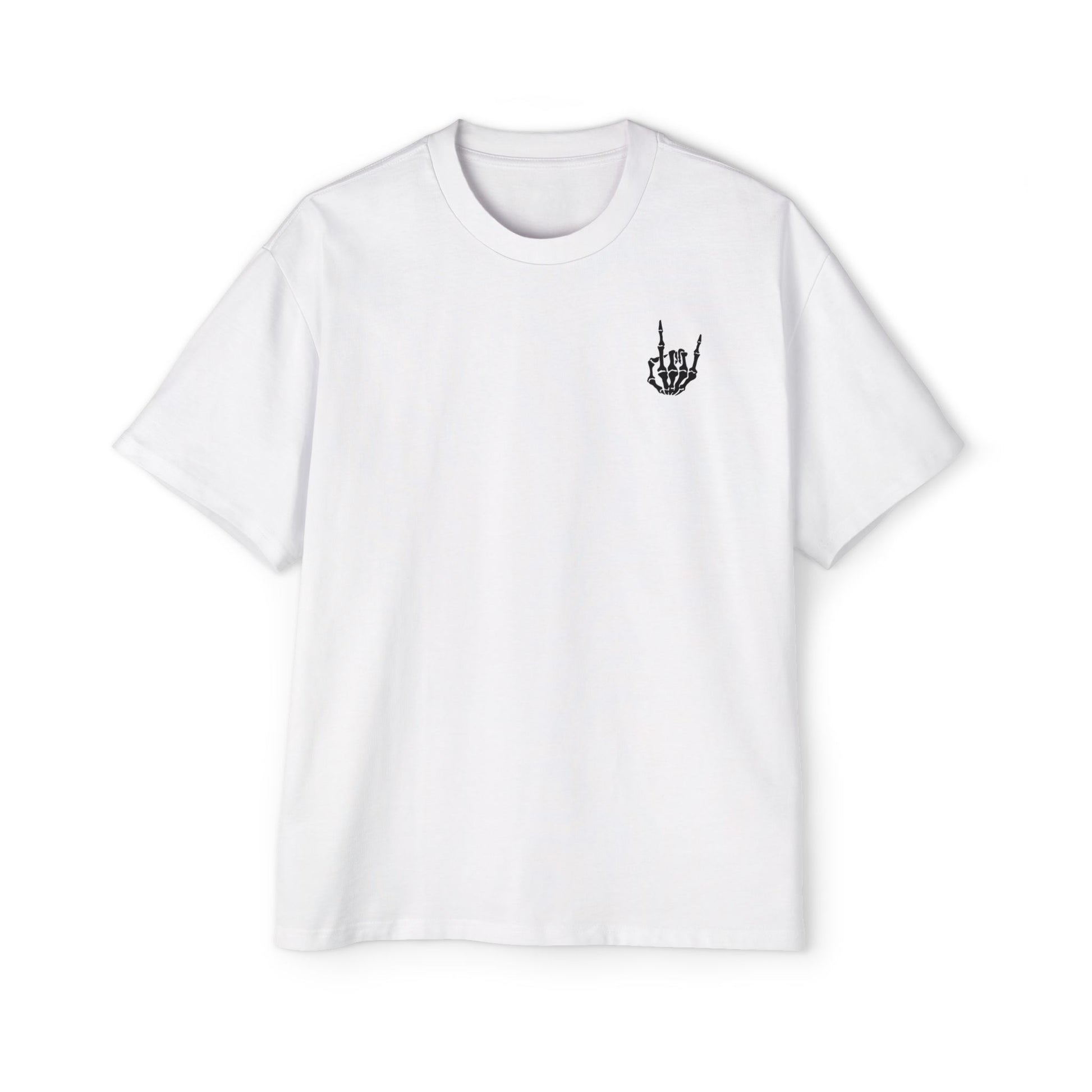 EA Men's Oversized Skull & Roses Tee - SinfulXOversized T-Shirt